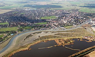 Maldon Town in Essex, England