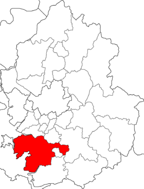 Location of Hwaseong