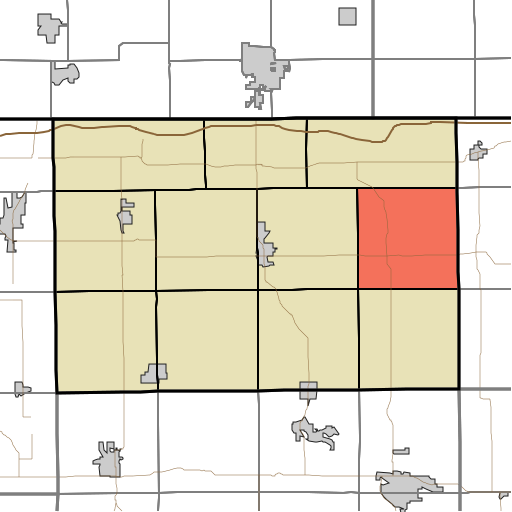 File:Map highlighting Springfield Township, LaGrange County, Indiana.svg