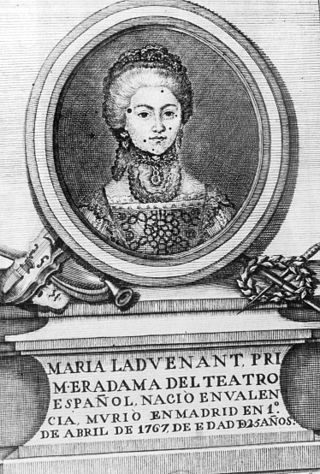 <span class="mw-page-title-main">María Ladvenant</span> Spanish stage actress