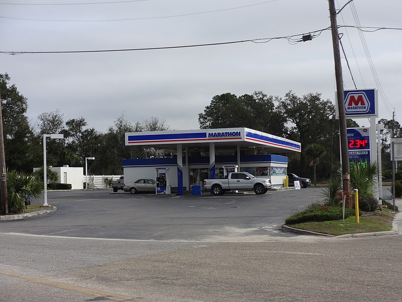 File:Marathon Gas Station, US19, Perry.JPG