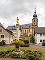 * Nomination Marian column and pilgrimage basilica Marienweiher. --Ermell 05:59, 4 August 2020 (UTC) * Promotion  Support Good quality -- Johann Jaritz 06:49, 4 August 2020 (UTC)