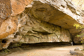 Mary Campbell Cave Rock shelters in Cuyahoga Falls, Ohio