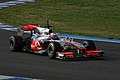 McLaren MP4-25 (Jenson Button) testing at Jerez