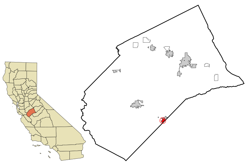 File:Merced County California Incorporated and Unincorporated areas South Dos Palos Highlighted.svg