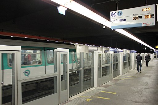 Metro de Paris - Line 13 - Miromesnil - Platform screen doors (2)