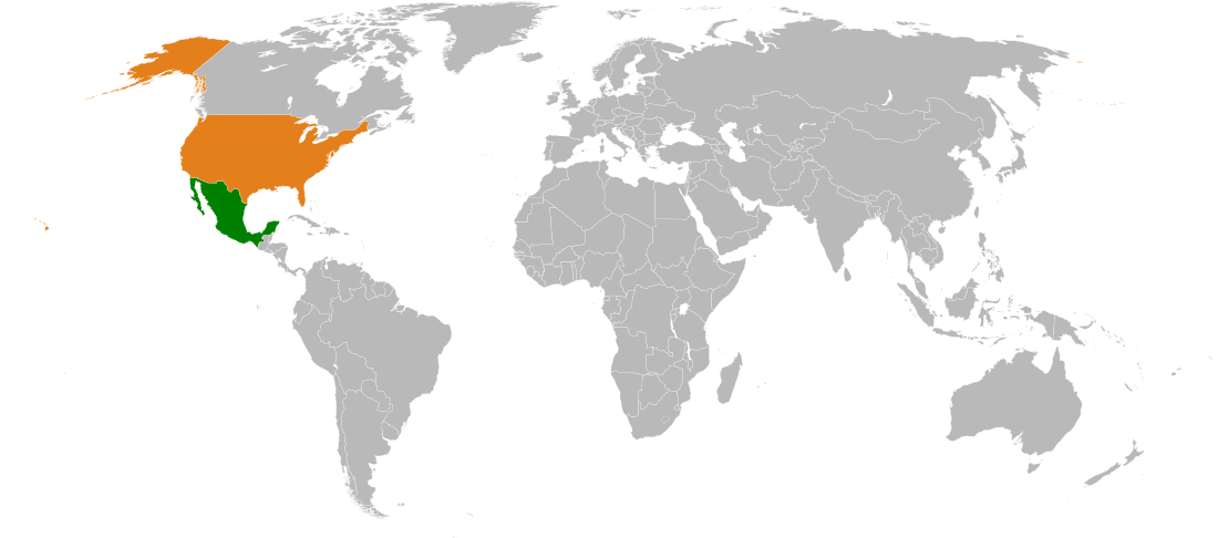 Relações entre Estados Unidos e México