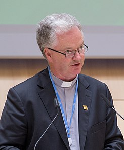 Mgr Paul Tighe at the WSIS FORUM 2015 Day 3 (cropped).jpg