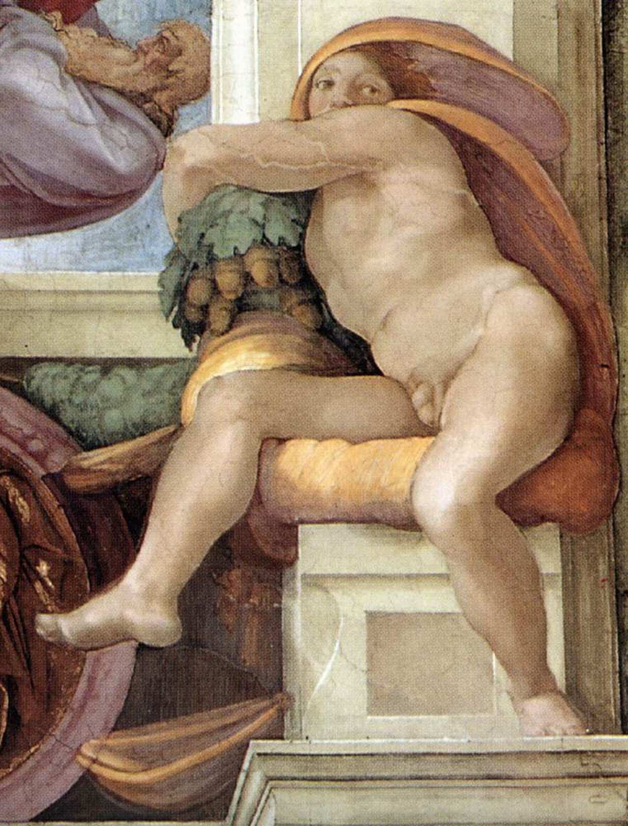 Микеланджело картины Сикстинская капелла