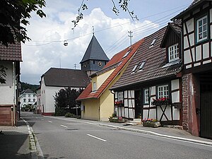 Aglasterhausen: Geographie, Geschichte, Religion