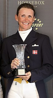 Mikala Münter Danish dressage rider