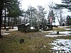 Myles Standish Burial Ground Miles standish grave in Duxbury Massachusetts.JPG