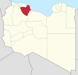 Kaart van Misratah