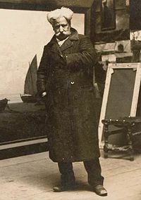 Modest Urgell in his studio (1903)