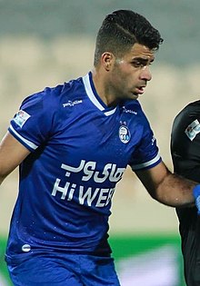 Mohammad Hossein Moradmand, Esteghlal FC срещу Machine Sazi FC, 25 ноември 2020.jpg