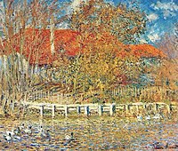 The Pond with Ducks in Autumn Monet w289.jpg