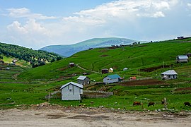 მთა თლილის ხედი გოდერძის უღელტეხილიდან