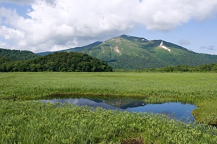 Mount Shibutsu in Oze National Park