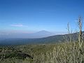 Mount Meru vanaf Machame Hut