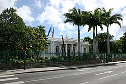 Pohled na Muzeum Léon Dierx na ostrově Réunion