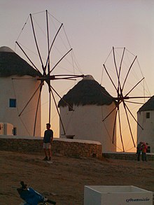 I famosi mulini di Mikonos