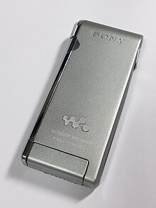 Archivo:2011 Sony WM MP3 NWZ-B163FR active-display.jpg - Wikipedia, la  enciclopedia libre