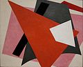 'Kunstnerisk arkitektur' (1917) av Ljubov Popova.