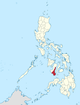 Розташування провінції на мапі Філіппін