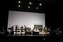 Einstürzende Neubauten bei einem Konzert in Ludwigshafen (2015)