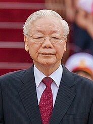Nguyễn Phú Trọng năm 2023.