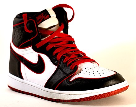 Another example of the Nike Air Jordan