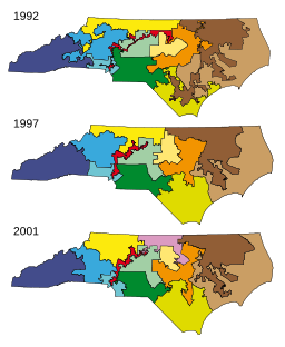 North Carolina Congressional Districts 1992-2001