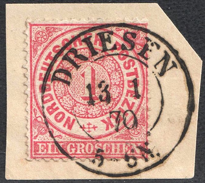 File:North German Confederation 1869 Mi16 DRIESSEN Feuser Pr 819.jpg