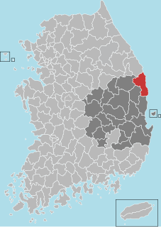 Uljin County County in South Korea