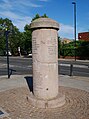 The 20th-century Brentford Monument in Brentford.