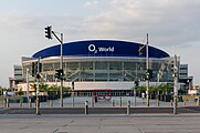 English: The O2 World in Berlin as seen from southwest