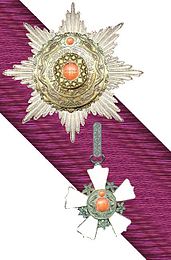 Orde van de Dubbele Draak 2e Klasse1e Graad rond 1900.jpg