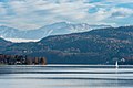 English: View of Wörther See towards southeast Deutsch: Wörther See-Blick gen Südost