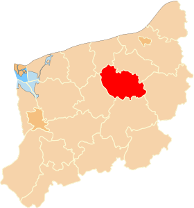 Localisation de Powiat de Świdwin