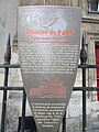 Panneau Histoire de Paris « Église Sainte-Elisabeth »