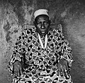 Paramount Chief Alhaji Issa B. Kamara of Gallines Peri, Blama (Pujehun District), Sierra Leone (11481961446).jpg
