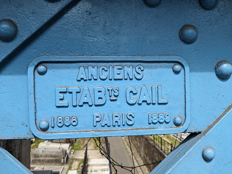 File:Paris 18e - Rue Caulaincourt - Pont Caulaincourt - Plaque.jpg