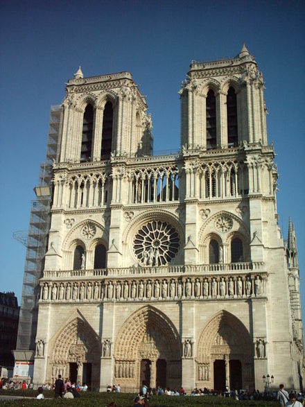 Notre Dame Cathedral before the 15 April 2019 fire
