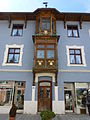 Bay window and front door