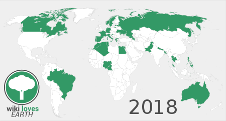 Fail:Participating Countries WLE 2018.svg