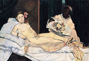 Paul Gauguin - Copy of Manet's Olympia.jpg