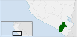 Макеґуа на мапе