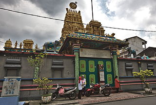<span class="mw-page-title-main">Sri Mariamman Temple, Medan</span> Hindu place of worship on Sumatra, Indonesia