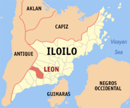 Kaart van Leon
