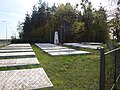 English: Cementery of Soviet soldiers in Pieńki Królewskie, near Grudziądz, Poland Polski: Cmentarz żołnierzy radzieckich w Pieńkach Królewskich koło Grudziądza